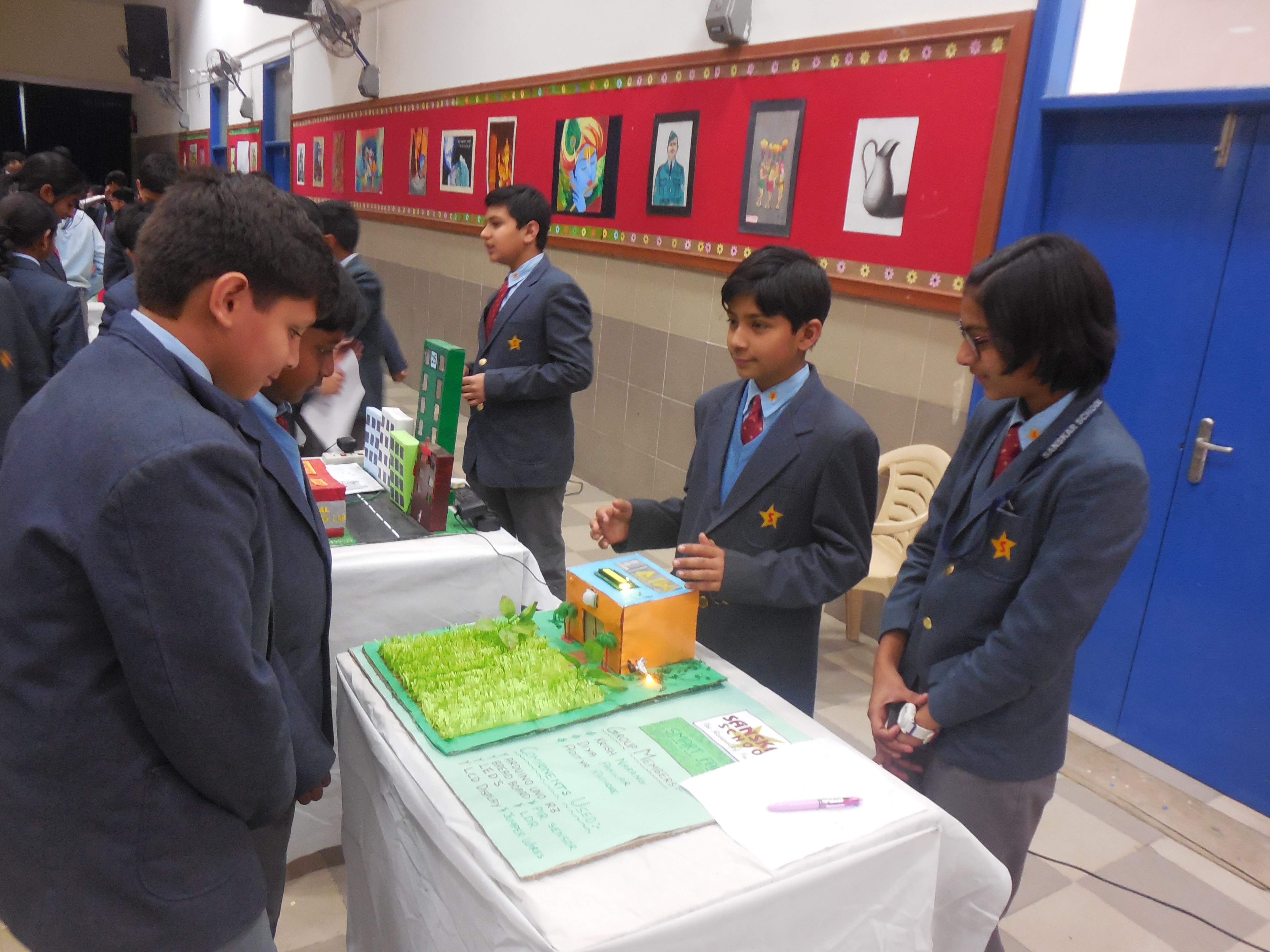‘Imagine Cup’ Science Exhibition held at Sanskar School height=